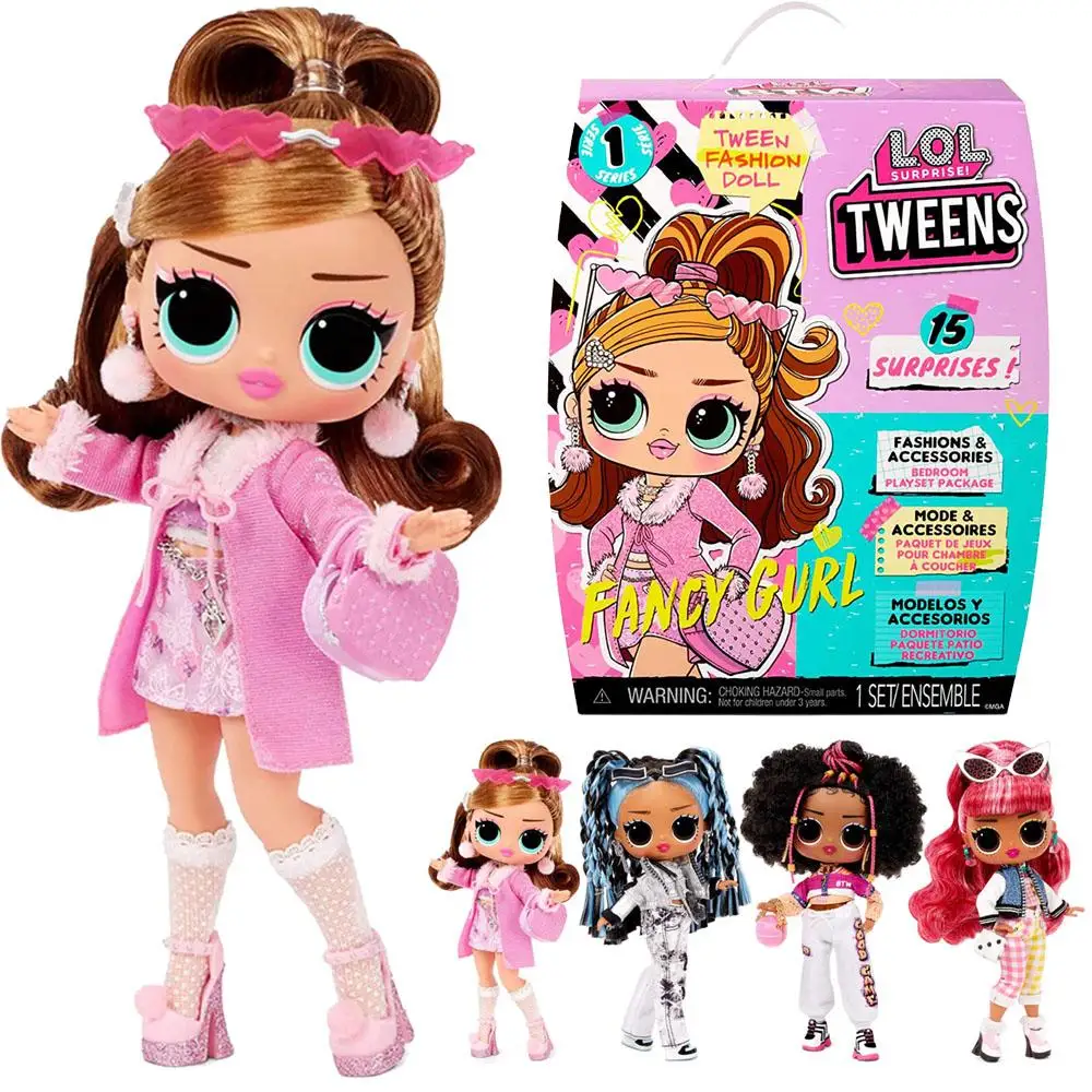 LOL Surprise Tweens Fashion Series Cute Doll Lol Omg Original 10-Inch Poupee Lol Cartoon Cute Toys For Girls Birthday Gift
LOL Surprise Tweens Fashion Series Cute Doll Lol Omg Original 10-Inch Poupee Lol Cartoon Cute Toys For Girls Birthday Gift