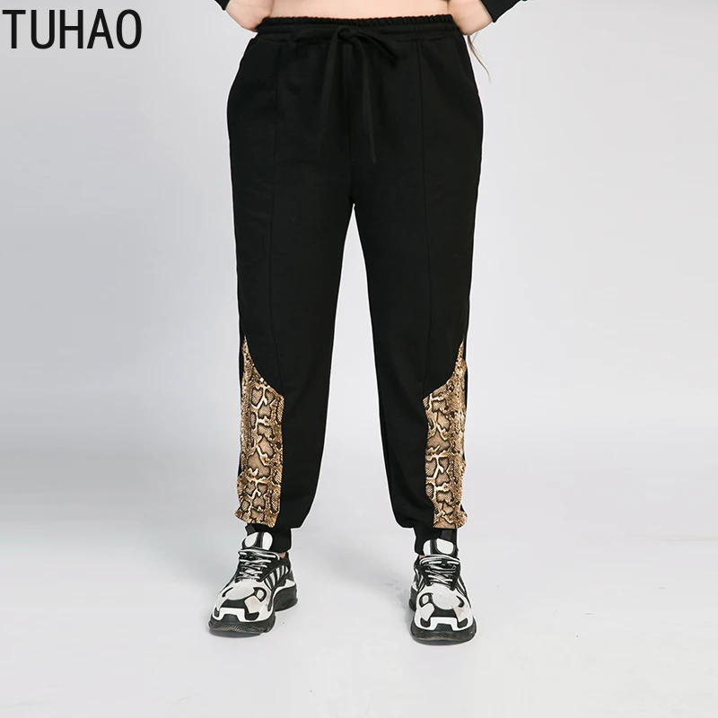 Женский Повседневный костюм TUHAO элегантный большого размера 8XL 7XL 6XL 5XL со змеиным