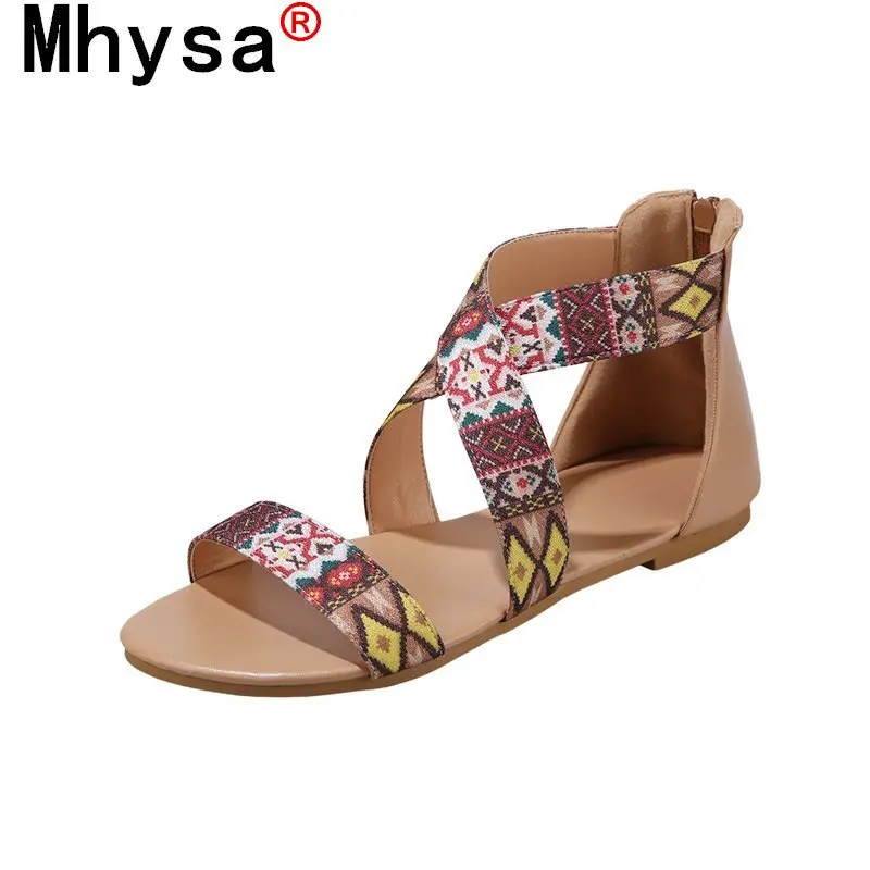 Fashion Women Shoes Summer Sandals Open Toe Zipper Sexy Beach Shoes Woman Comfortable Large Size Sandals 35-43 Zapatos De Mujer
Fashion Women Shoes Summer Sandals Open Toe Zipper Sexy Beach Shoes Woman Comfortable Large Size Sandals 35-43 Zapatos De Mujer