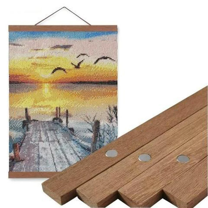 Diamond Painting Frame Magnetic Wooden Hanger Wood Photo Frame Painting Canvas Poster Frame Home Decor Pattern Frame Art Hanger
Diamond Painting Frame Magnetic Wooden Hanger Wood Photo Frame Painting Canvas Poster Frame Home Decor Pattern Frame Art Hanger