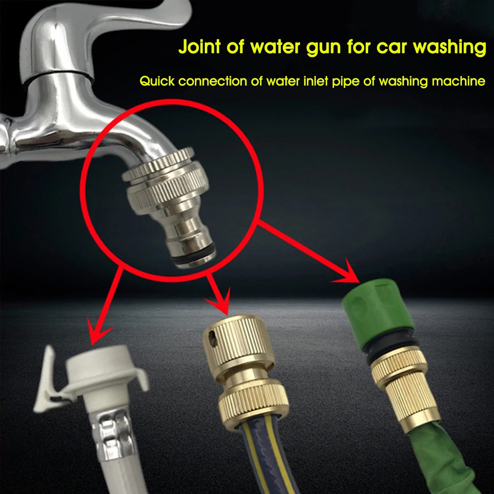 1/2" 3/4" 1" Thread Brass Quick Connector Garden Watering Adapter Drip Irrigation Copper Hose 1 Pcs Quick Connector Fittings
1/2" 3/4" 1" Thread Brass Quick Connector Garden Watering Adapter Drip Irrigation Copper Hose 1 Pcs Quick Connector Fittings