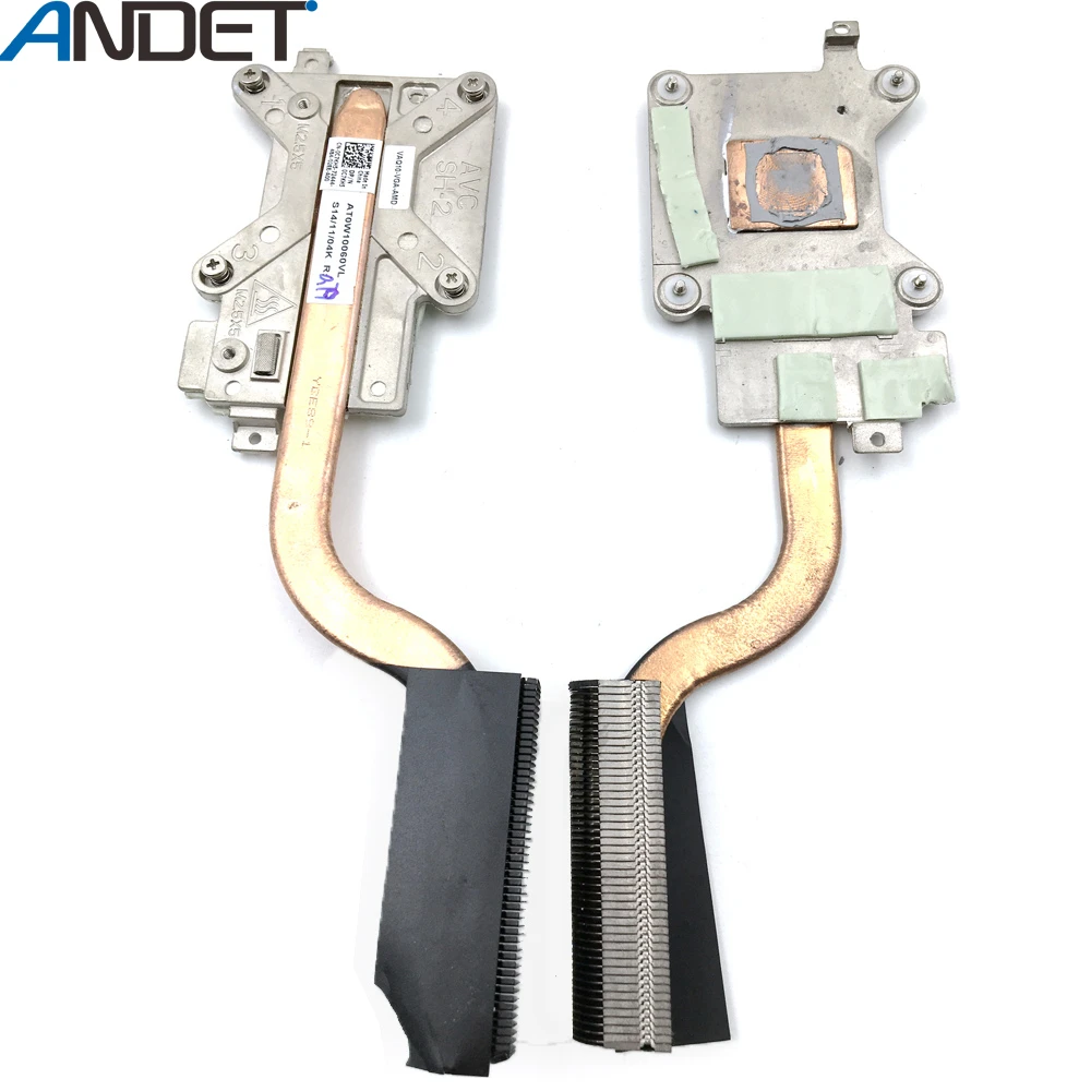 Original Laptop CPU Cooler For Dell M4800 CPU Cooling Fan Heatsink Radiator Copper Tube 0FC16M 0CF7NG
Original Laptop CPU Cooler For Dell M4800 CPU Cooling Fan Heatsink Radiator Copper Tube 0FC16M 0CF7NG