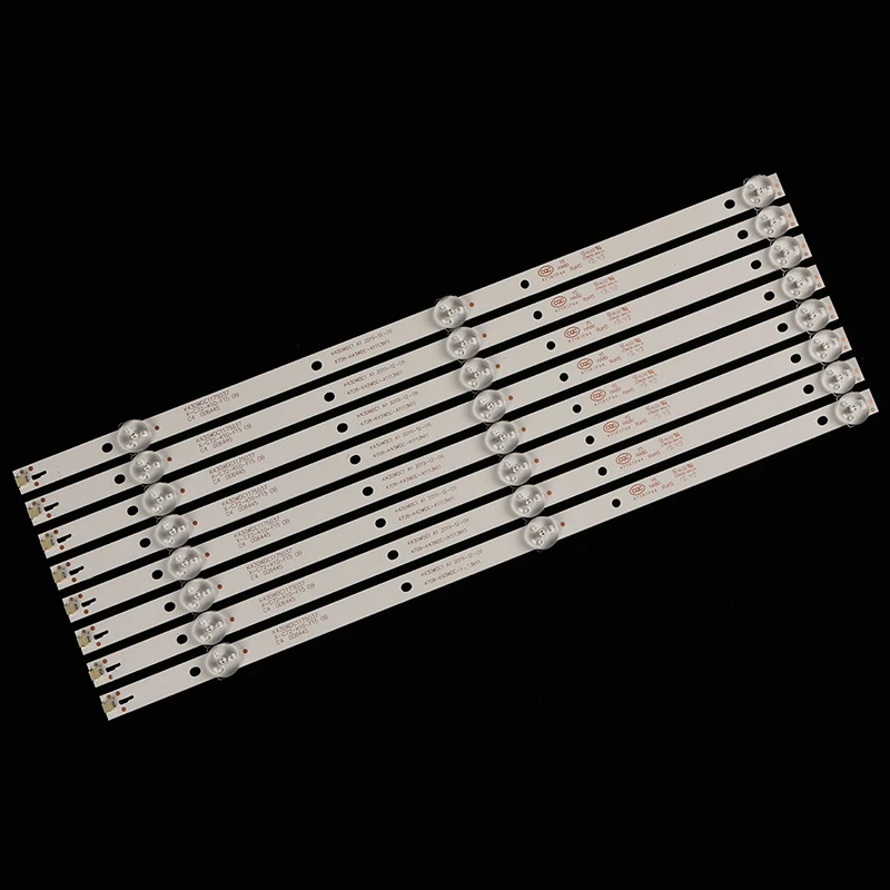 8Pieces/lot FOR K430WDC1 A1 4708-K43WDC-A1113N11 43BDL4012 LED BAR 3LED 39CM 6V 100%NEW
8Pieces/lot FOR K430WDC1 A1 4708-K43WDC-A1113N11 43BDL4012 LED BAR 3LED 39CM 6V 100%NEW