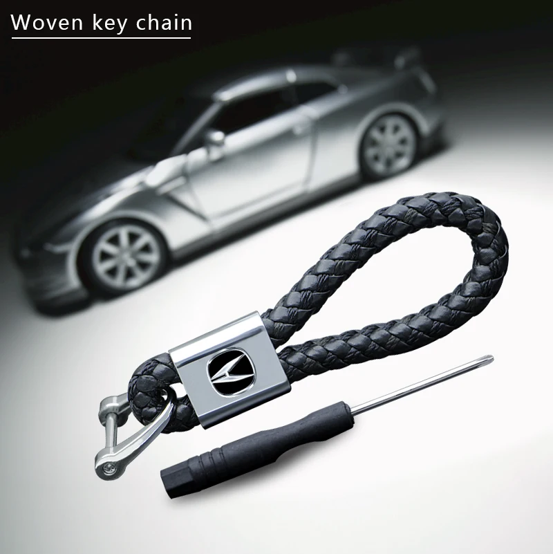 1Pc Metal+Braided rope Keychain Key Rings For Acura RDX Integra TLX CDX MDX RDX ZDX TL TLX TLX-L RLX TSX RSX NSX Car Accessories
1Pc Metal+Braided rope Keychain Key Rings For Acura RDX Integra TLX CDX MDX RDX ZDX TL TLX TLX-L RLX TSX RSX NSX Car Accessories
