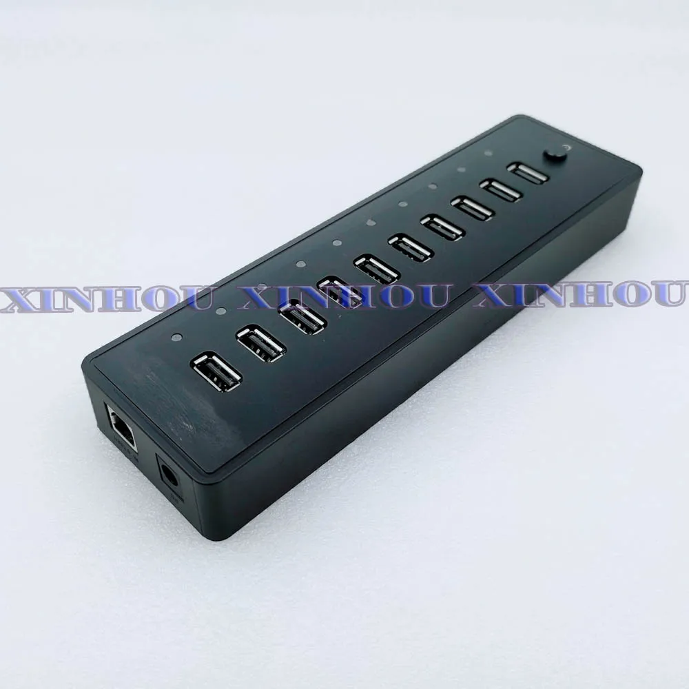 Старый USB-концентратор 3 0 внешний USB-разветвитель адаптер с 10 портами