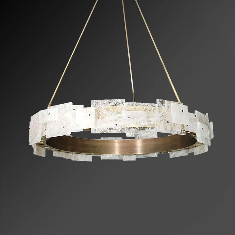 Postmodern minimalist chandelier creative light luxury round model room dining room living room chandelier
Postmodern minimalist chandelier creative light luxury round model room dining room living room chandelier