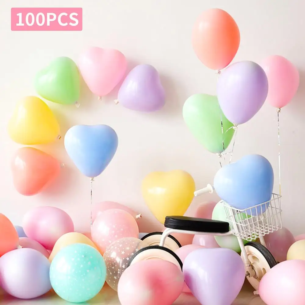 100Pcs 10Inch Heart Balloons Macaron Colors Latex Balloons Matt Colors Balloons Birthday Party Decor Wedding Decor Inflate Globa
100Pcs 10Inch Heart Balloons Macaron Colors Latex Balloons Matt Colors Balloons Birthday Party Decor Wedding Decor Inflate Globa