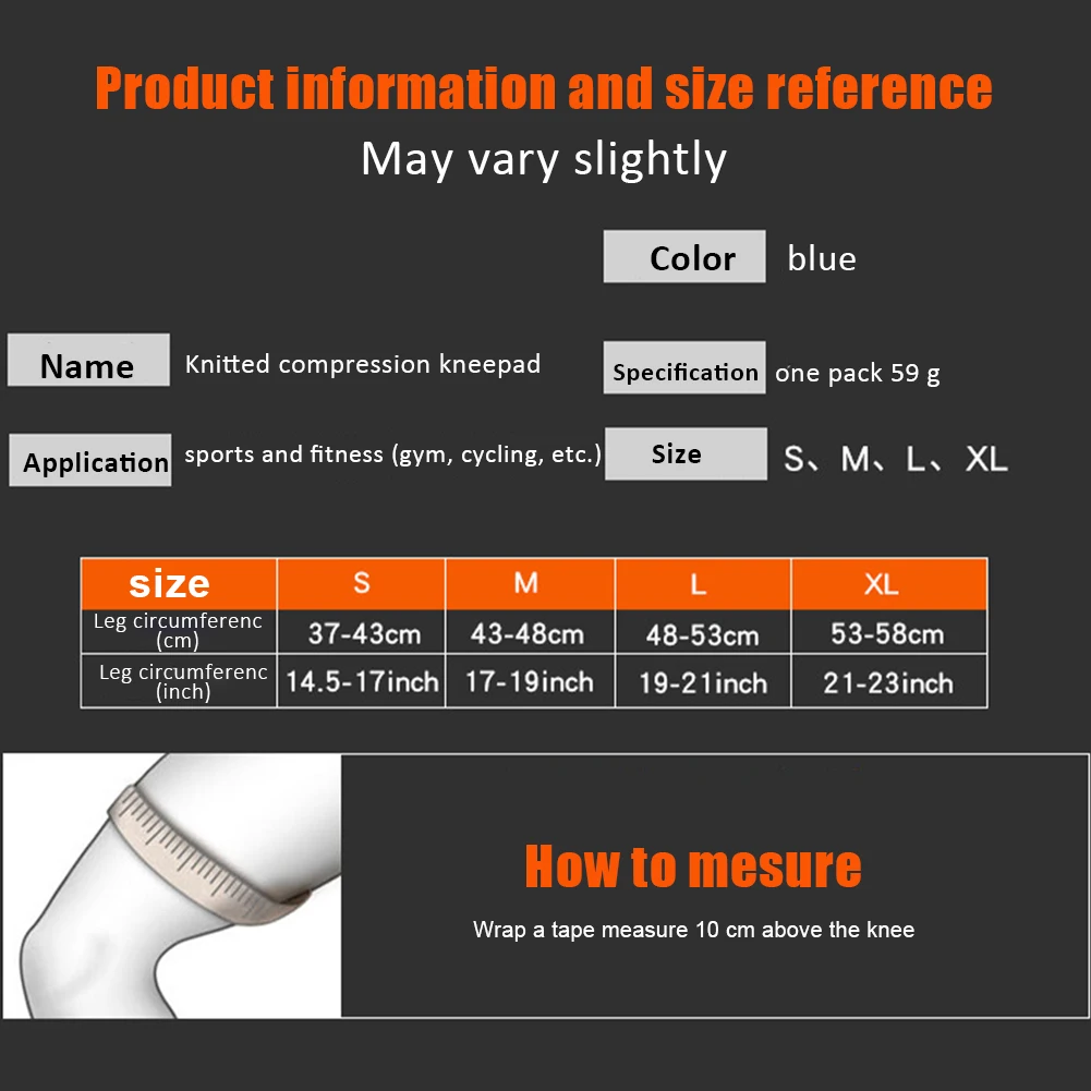 1PCS Fitness Running Cycling Knee Support Braces Elastic Nylon Sport Compression Knee Pad Sleeve for Basketball Volleyball
1PCS Fitness Running Cycling Knee Support Braces Elastic Nylon Sport Compression Knee Pad Sleeve for Basketball Volleyball