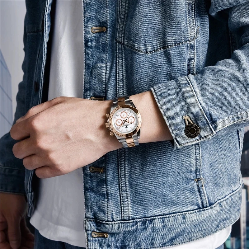 PAGANI Design Men's Watch Top Brand Luxury Wristwatches Men's Fashion Casual Stainless Steel Waterproof Luminous Quartz Watches
PAGANI Design Men's Watch Top Brand Luxury Wristwatches Men's Fashion Casual Stainless Steel Waterproof Luminous Quartz Watches