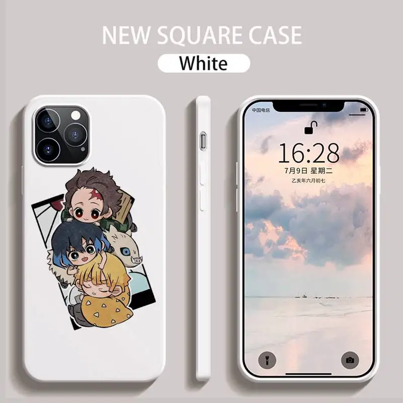 Anime Demon Slayer Phone Case White Candy Color for iPhone 6 7 8 11 12 s mini pro X XS XR MAX Plus
Anime Demon Slayer Phone Case White Candy Color for iPhone 6 7 8 11 12 s mini pro X XS XR MAX Plus
