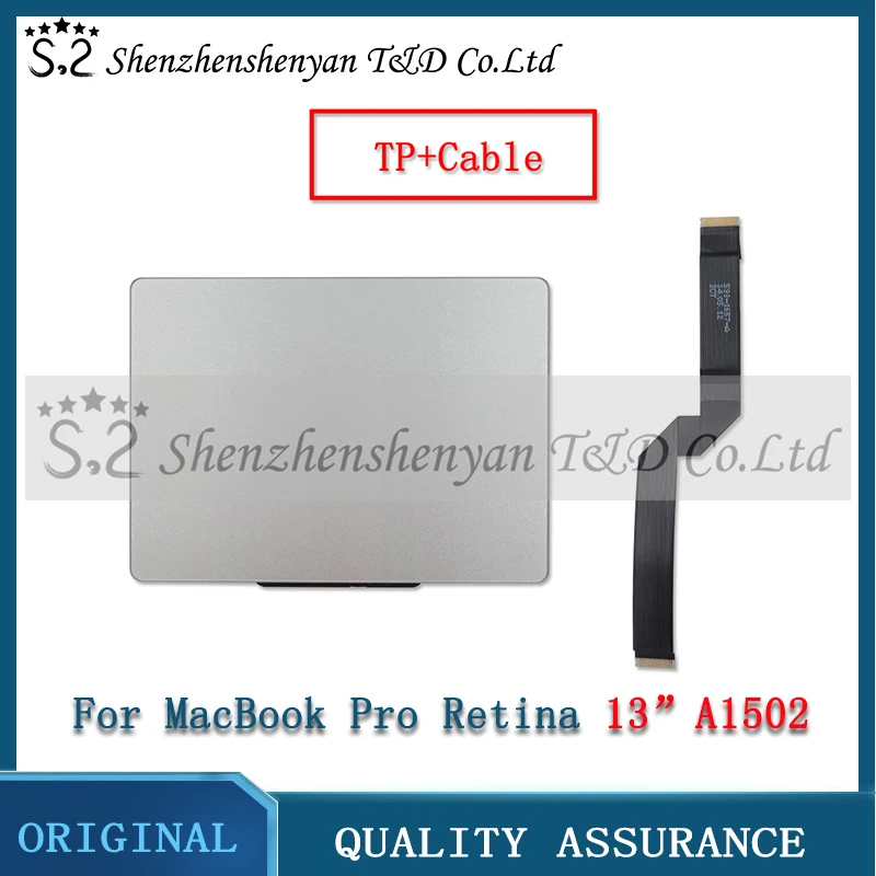 Original New Laotp A1502 Trackpad Touchpad with Flex Cable t 593-1657-07 for Apple Macbook Pro 13'' Retina A1502 2013 2014
Original New Laotp A1502 Trackpad Touchpad with Flex Cable t 593-1657-07 for Apple Macbook Pro 13'' Retina A1502 2013 2014