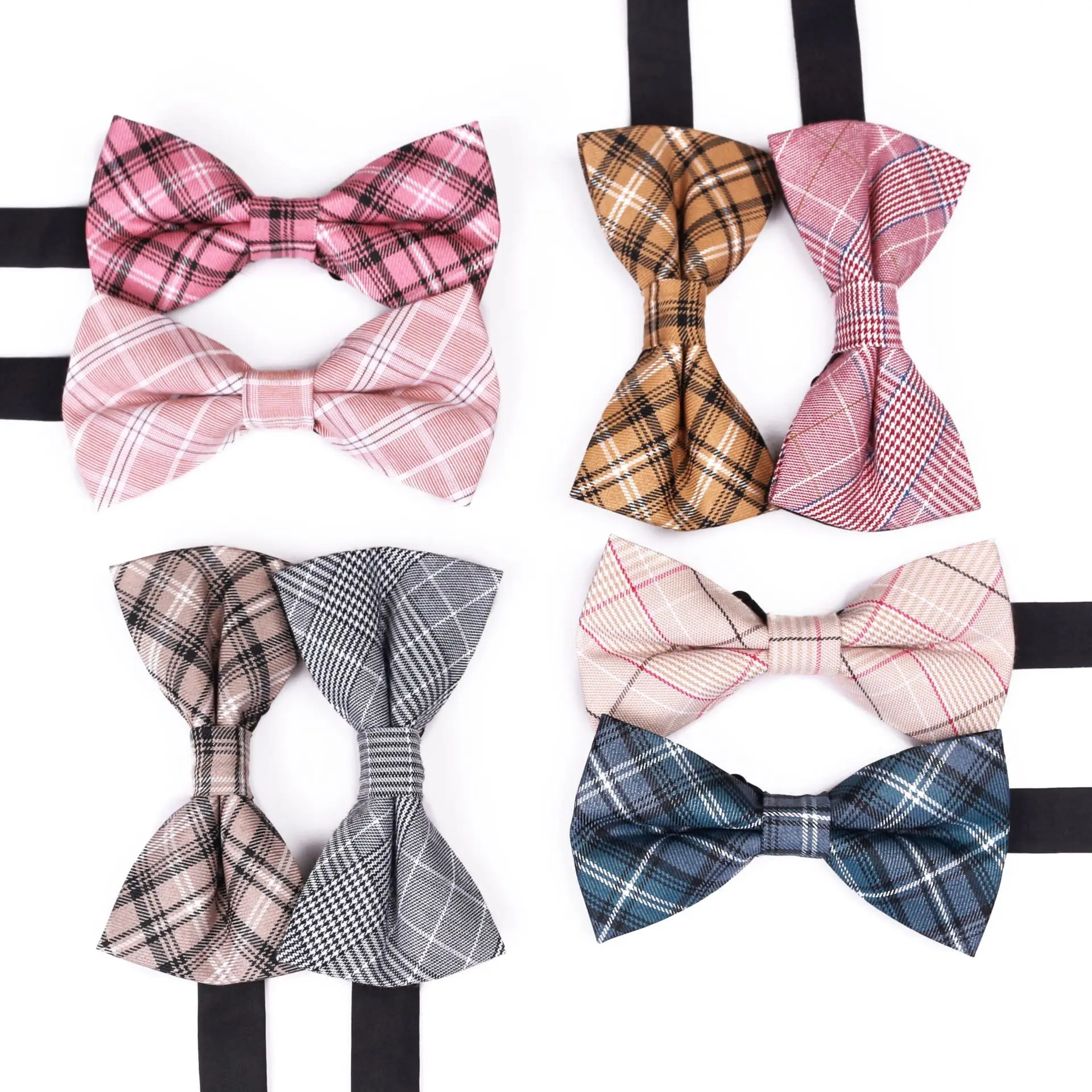 Plaid Bow Tie cotton college style European and American fashion British style bow tie Plaid Bow Tie Dropshipping
Plaid Bow Tie cotton college style European and American fashion British style bow tie Plaid Bow Tie Dropshipping