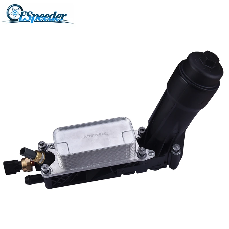 5184294AE Engine Oil Cooler Assembly Oil Filter Adapter Housing For Jeep Dodge Chrysler 3.6 V6 2011 2012 2013 With Gaskets
5184294AE Engine Oil Cooler Assembly Oil Filter Adapter Housing For Jeep Dodge Chrysler 3.6 V6 2011 2012 2013 With Gaskets