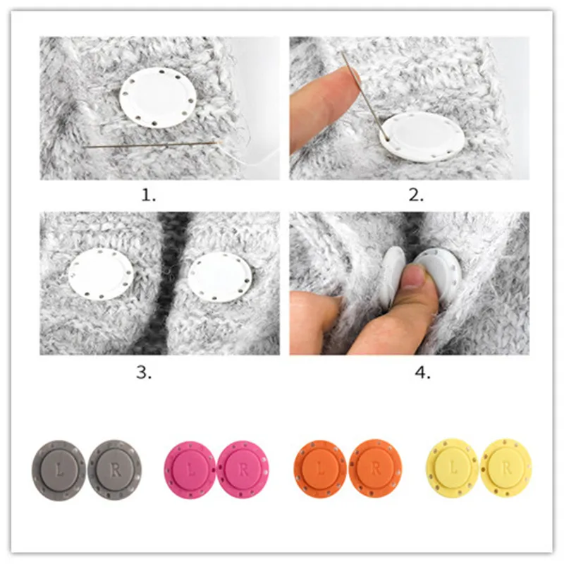 1pair Round 21mm Magnetic Buttons Diy Sewing Supplies Magnet Buckle Bag Button Double Sided Automatic Magnetic Invisible Snaps
1pair Round 21mm Magnetic Buttons Diy Sewing Supplies Magnet Buckle Bag Button Double Sided Automatic Magnetic Invisible Snaps
