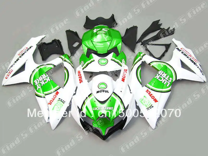 green white black for GSXR600 GSXR750 08 09 10 GSX-R600 GSX-R750 08-10 GSXR 600 750 2008 2009 2010 2008-2010 ABS fairing kit
green white black for GSXR600 GSXR750 08 09 10 GSX-R600 GSX-R750 08-10 GSXR 600 750 2008 2009 2010 2008-2010 ABS fairing kit
