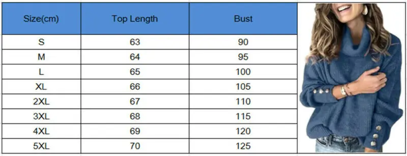 New Style Women Fashion Turtleneck Pullover Sweater Autumn Ladies Warm Knitwear Chunky Jumper Knitted Blouse Tops Oversize 3XL
New Style Women Fashion Turtleneck Pullover Sweater Autumn Ladies Warm Knitwear Chunky Jumper Knitted Blouse Tops Oversize 3XL
