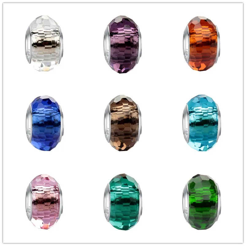 New Colorful Solid Color Sparkling Murano Glass Beads Fit Original Pandora Charm Silver Color Bracelet Women DIY Fashion Jewelry
New Colorful Solid Color Sparkling Murano Glass Beads Fit Original Pandora Charm Silver Color Bracelet Women DIY Fashion Jewelry