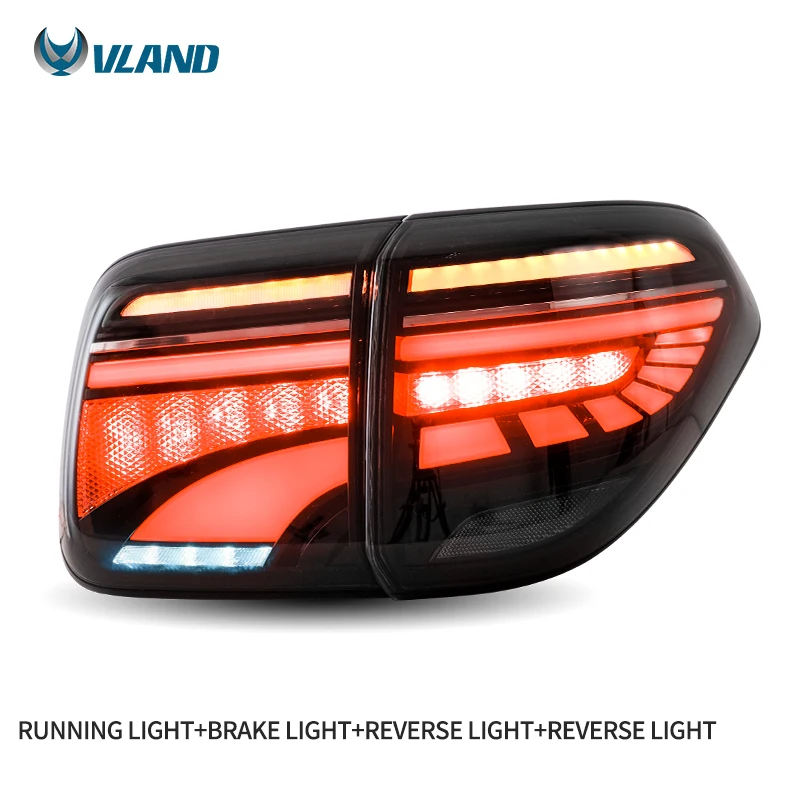 VLAND Factory Wholesale LED Taillights Rear Light Tail Lamp 2008-UP For NISSAN Patrol SE Patimum Nismo LE Titanium
VLAND Factory Wholesale LED Taillights Rear Light Tail Lamp 2008-UP For NISSAN Patrol SE Patimum Nismo LE Titanium