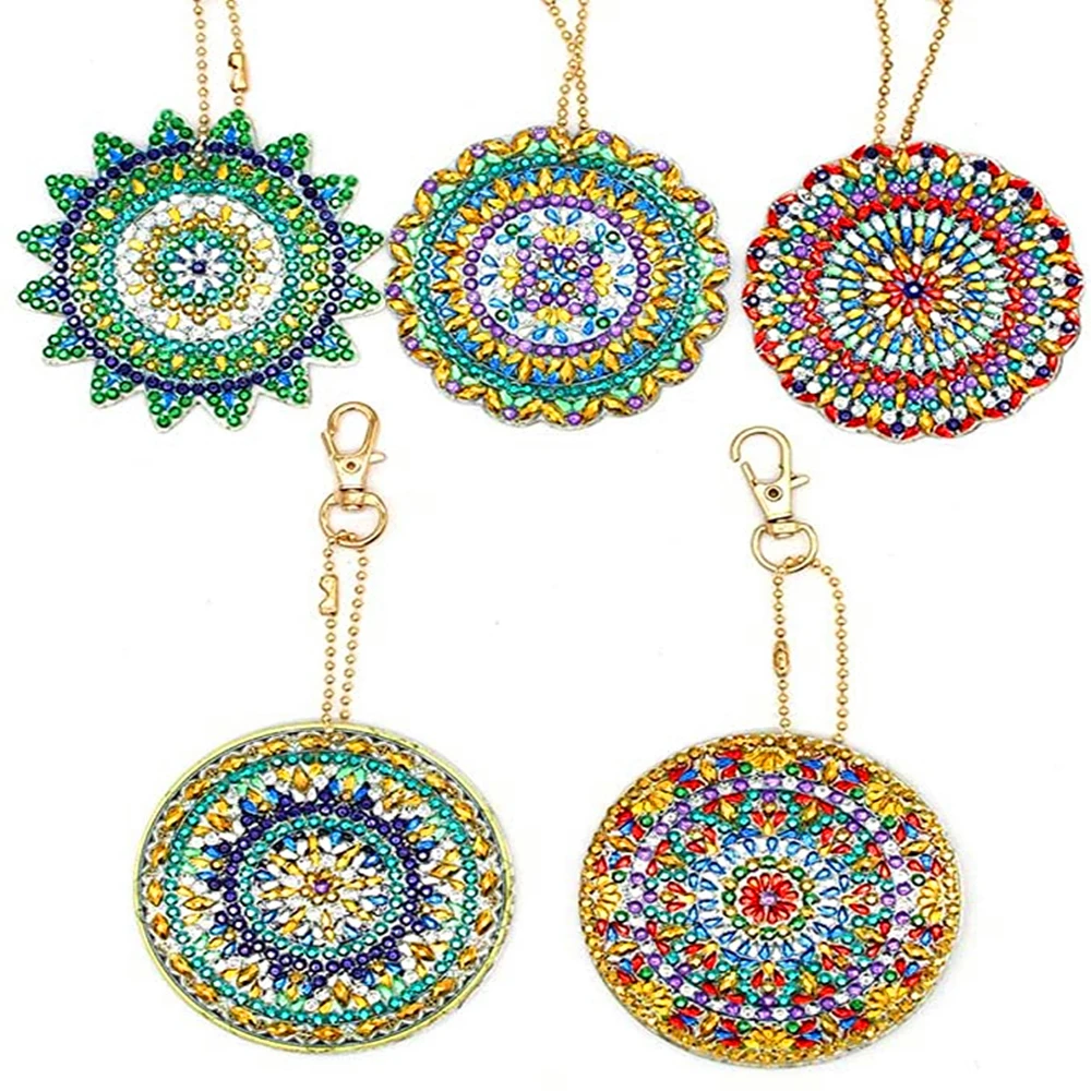 5PCS Diamond Painting Keychain Kits For Kids and Adult 5D Paint With Diamonds Flower Pendant Art Craft Key Ring Valentine Gift
5PCS Diamond Painting Keychain Kits For Kids and Adult 5D Paint With Diamonds Flower Pendant Art Craft Key Ring Valentine Gift