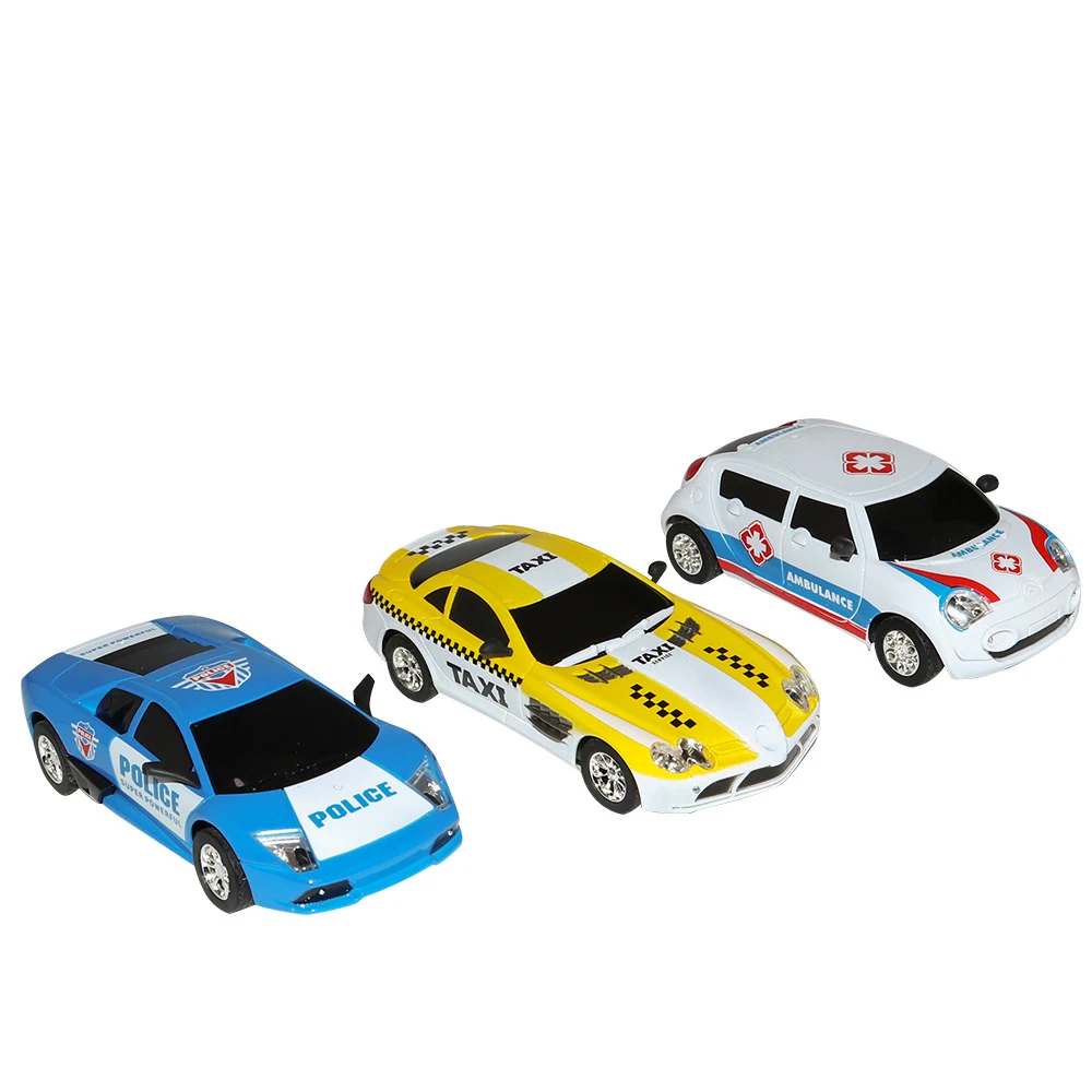 1/43 2.4G RC Car Simulation Remote Control Car Taxi Police Car Ambulance Car Model Toy 
1/43 2.4G RC Car Simulation Remote Control Car Taxi Police Car Ambulance Car Model Toy