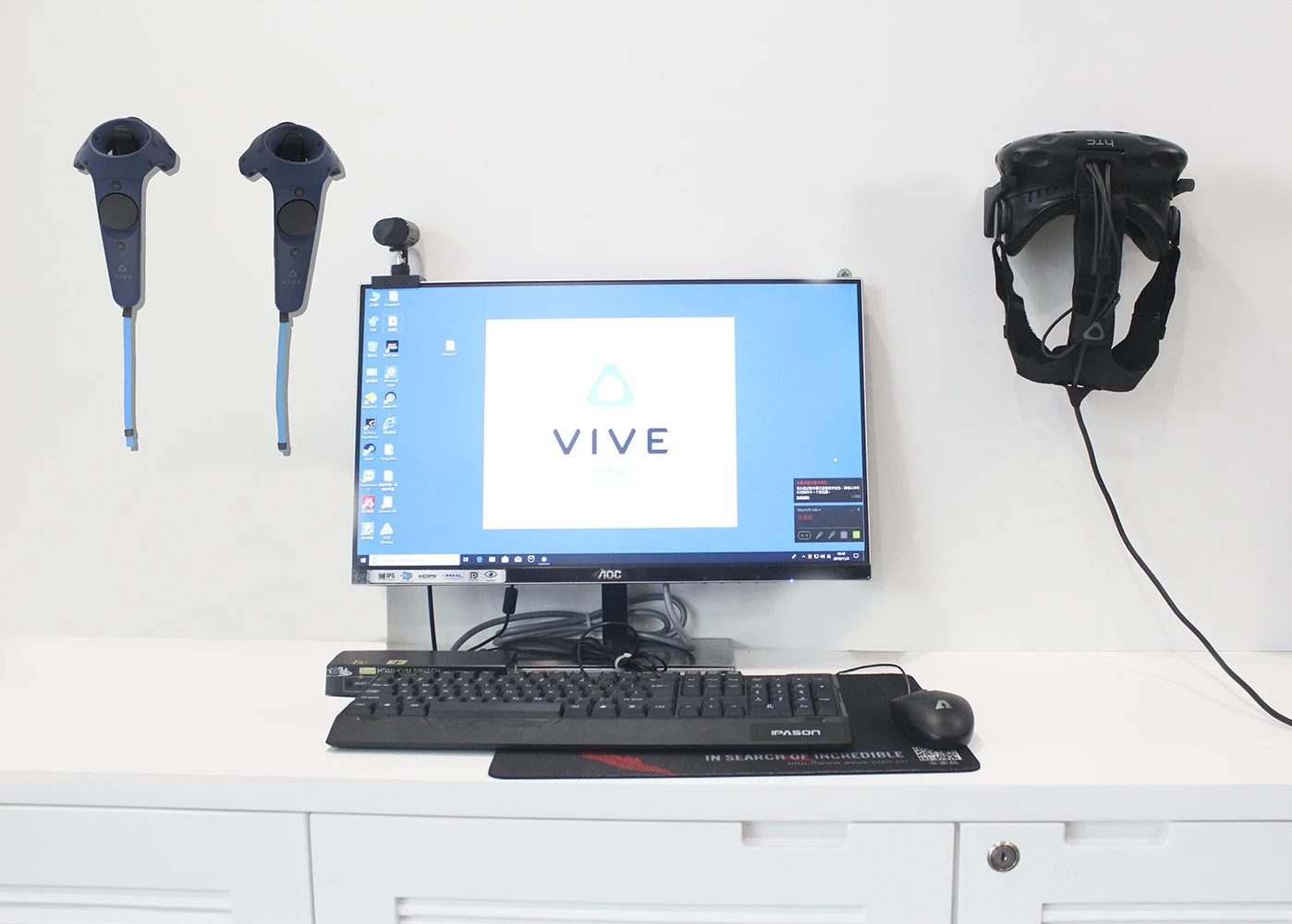 Apply to HTC Vive Pro helmet and handle hook saving space and detachable for fixing in two ways not compatible with other models
Apply to HTC Vive Pro helmet and handle hook saving space and detachable for fixing in two ways not compatible with other models