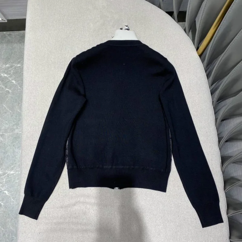 104170 Light Knit Down Jacket Women Winter Jacket Ladies Long Sleeve Patchwork Knitted Zipper Down Jacket Black white White M4
104170 Light Knit Down Jacket Women Winter Jacket Ladies Long Sleeve Patchwork Knitted Zipper Down Jacket Black white White M4