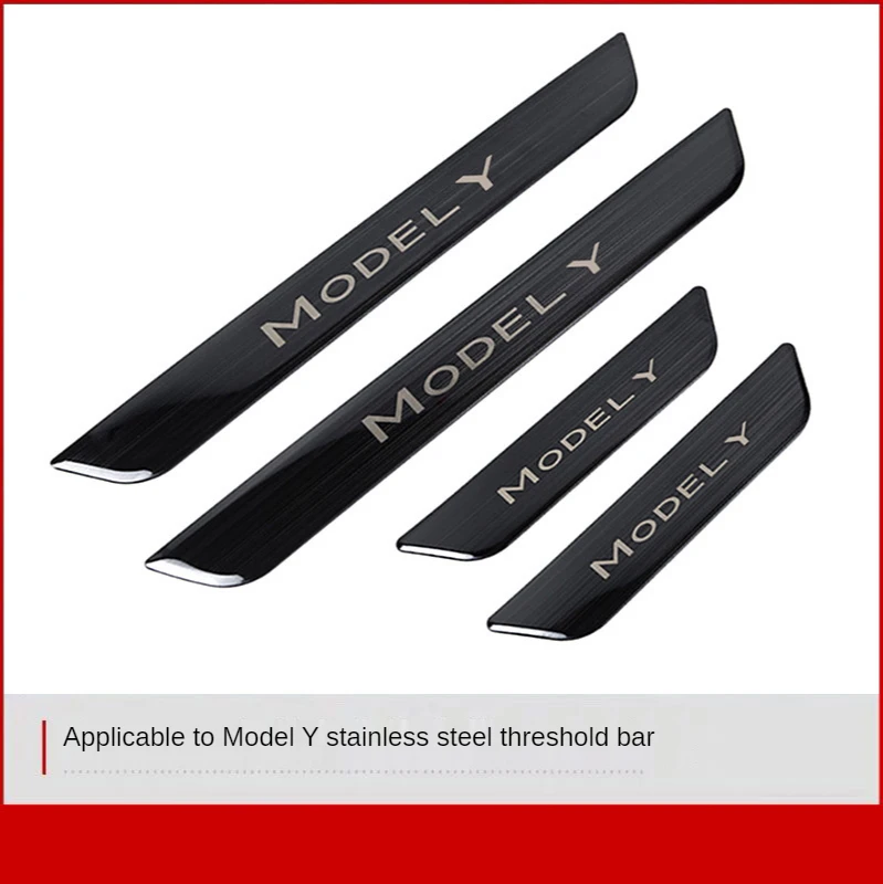 Suitable For Tesla Tesla Model Y Stainless Steel Threshold Strip Front Door Back Door Welcome Pedal Protection Door Frame
Suitable For Tesla Tesla Model Y Stainless Steel Threshold Strip Front Door Back Door Welcome Pedal Protection Door Frame