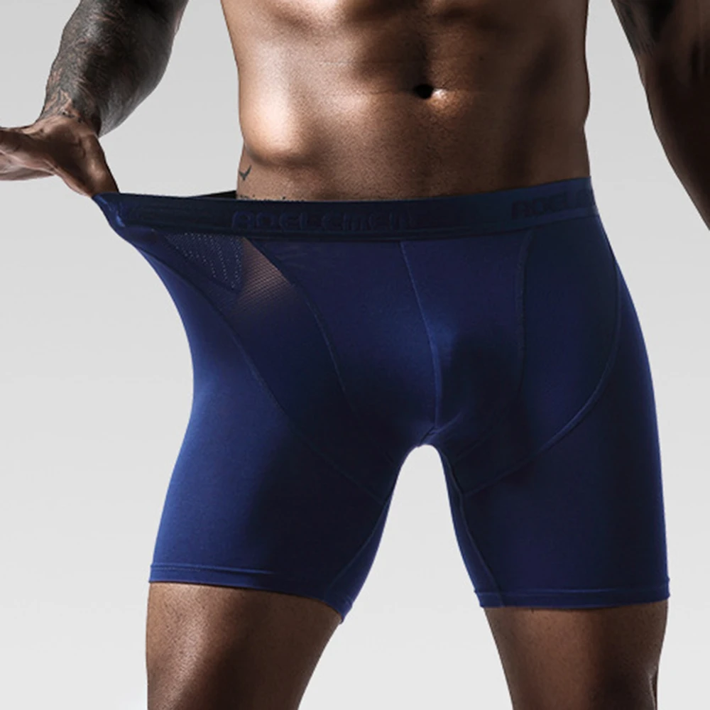 Men Lengthen Boxer Briefs Seamless Shorts Bulge Pouch Underwear Gym Workout Fitness Jogging Runningswimming Cycling Swim Trunks
Men Lengthen Boxer Briefs Seamless Shorts Bulge Pouch Underwear Gym Workout Fitness Jogging Runningswimming Cycling Swim Trunks