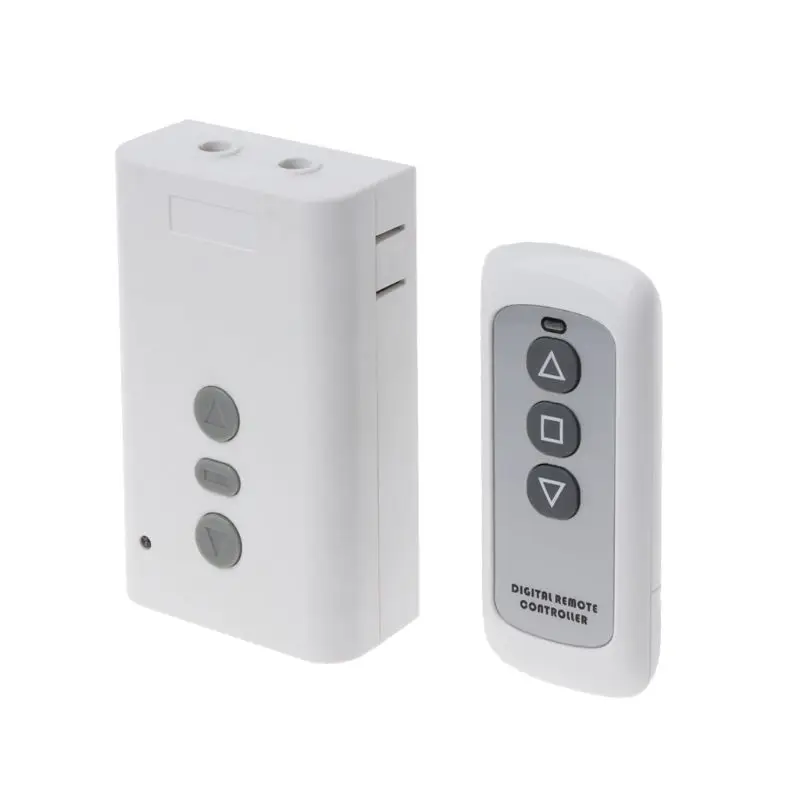 433MHz AC220V 2CH Relay Receiver+RF Transmitter Wireless Remote Control Switch for Garage Door Motor Forward Reverse
433MHz AC220V 2CH Relay Receiver+RF Transmitter Wireless Remote Control Switch for Garage Door Motor Forward Reverse