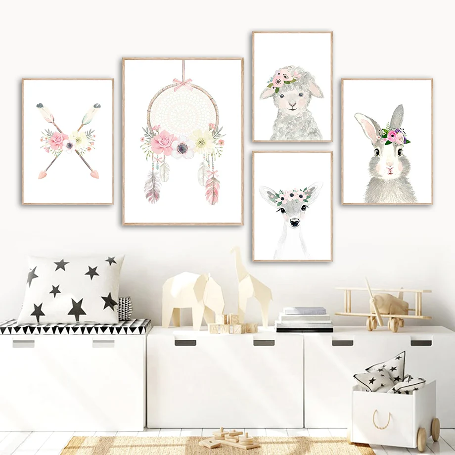 Cute Bunny Sheep Deer Arrow Peach Blossom Rose Wall Art Canvas Painting Nordic Posters And Prints Wall Pictures Kids Room Decor
Cute Bunny Sheep Deer Arrow Peach Blossom Rose Wall Art Canvas Painting Nordic Posters And Prints Wall Pictures Kids Room Decor