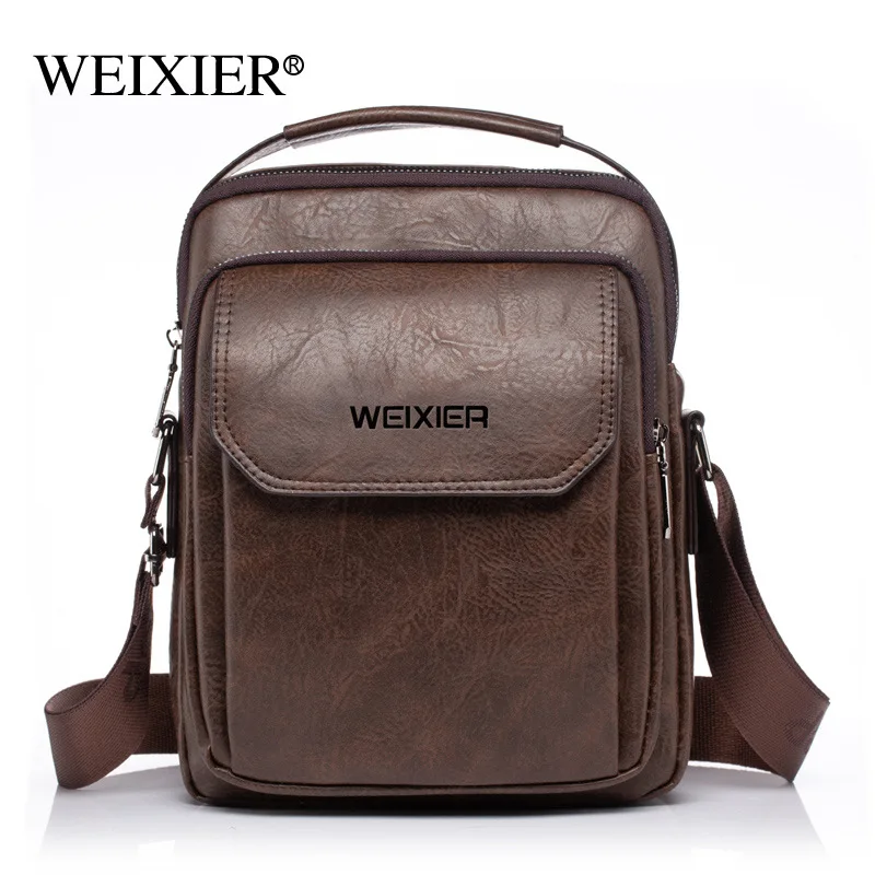 Casual Vintage Messenger Bag men's Shoulder bags Pu Leather Crossbody Bags For Male Bags Retro Zipper Men Business Handbags 
Casual Vintage Messenger Bag men's Shoulder bags Pu Leather Crossbody Bags For Male Bags Retro Zipper Men Business Handbags