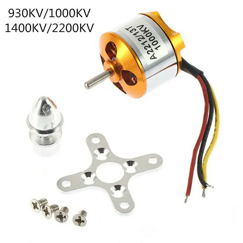 4 шт. XXD A2212 бесщеточный двигатель 930KV 1000KV 1400KV 2200KV для DIY модели RC самолета мультикоптера квадрокоптера
4 шт. XXD A2212 бесщеточный двигатель 930KV 1000KV 1400KV 2200KV для DIY модели RC самолета мультикоптера квадрокоптера