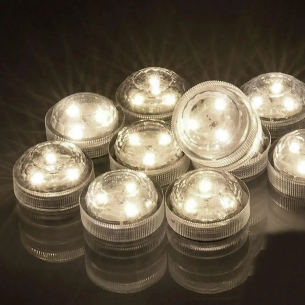 12 PCS/SET luminous round candle lights LED batteries lights waterproof 3CM diving twist colorful lights
12 PCS/SET luminous round candle lights LED batteries lights waterproof 3CM diving twist colorful lights
