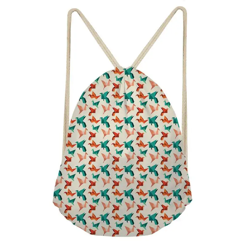 Origami 3D Design Students Drawstring Bag Women Shoulder Bags Drawstring Pouch for Custom Logo Worek Plecak Sznurek
Origami 3D Design Students Drawstring Bag Women Shoulder Bags Drawstring Pouch for Custom Logo Worek Plecak Sznurek
