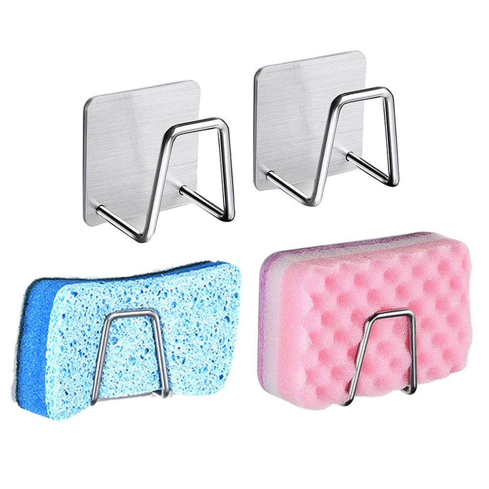 1 Piece Kitchen Dishwashing Brush Sponge Holder Clip Durable Stainless Steel Sponge Drain Rack Drainer Drying Rack
1 Piece Kitchen Dishwashing Brush Sponge Holder Clip Durable Stainless Steel Sponge Drain Rack Drainer Drying Rack