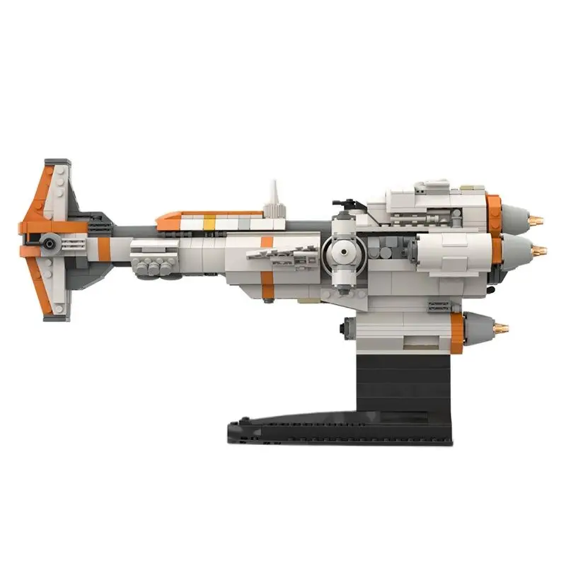 MOC-57178 Space War Movie Transport ship Corvette (Micro Fleet Scale) Model Building Blocks DIY Toys Bricks Educational Gift
MOC-57178 Space War Movie Transport ship Corvette (Micro Fleet Scale) Model Building Blocks DIY Toys Bricks Educational Gift