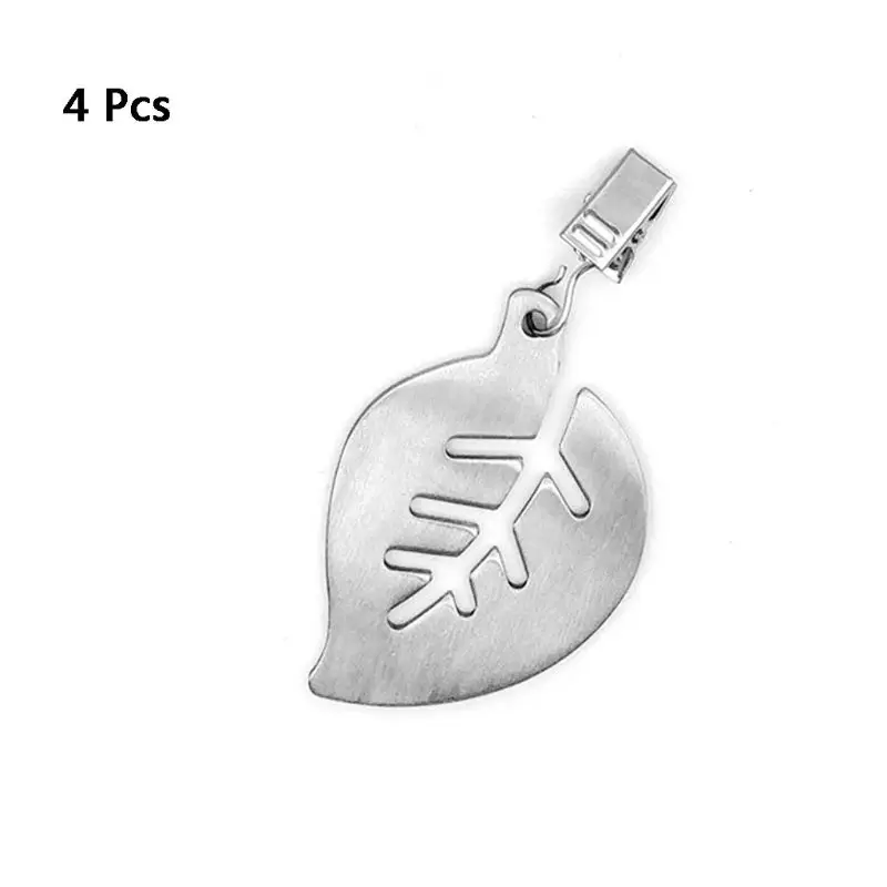4pcs Stainless Steel Tablecloth Weights Clips Hanging Buckles Clamp for Picnic
4pcs Stainless Steel Tablecloth Weights Clips Hanging Buckles Clamp for Picnic