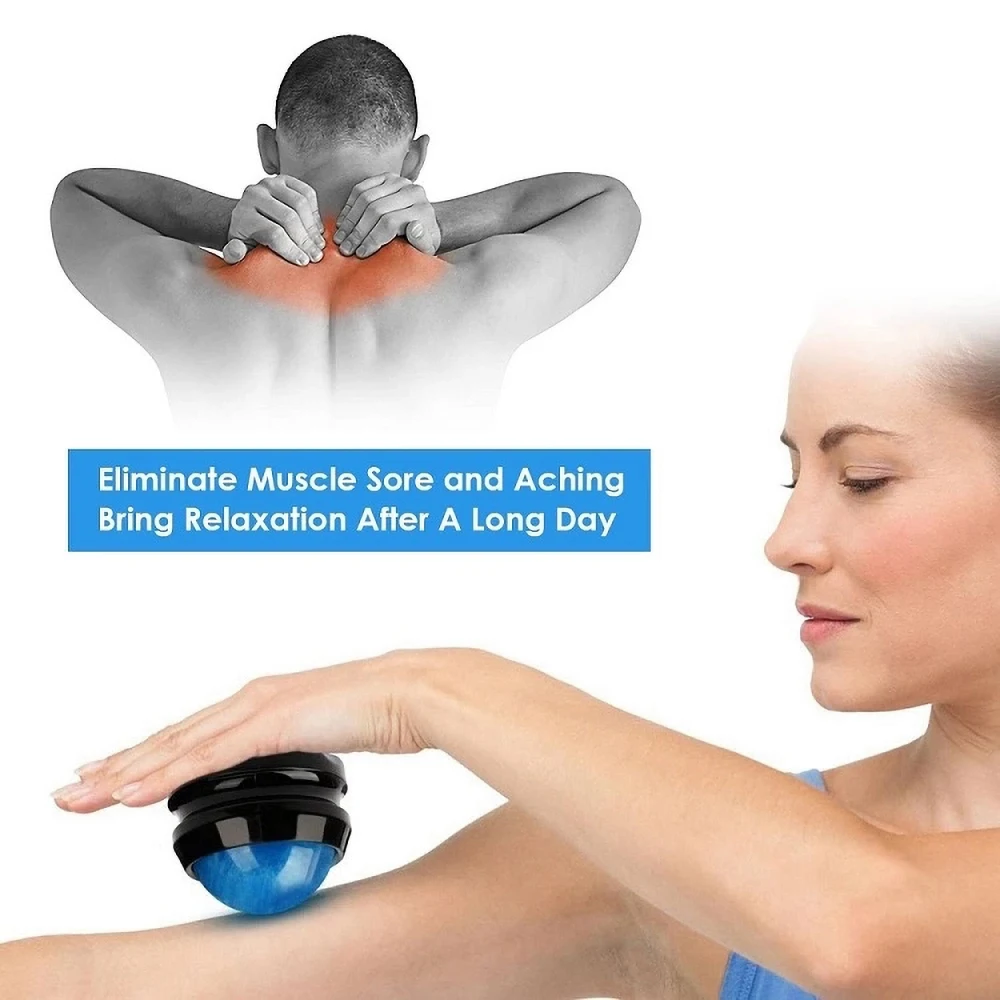 Cold Massage Roller Ball Ice Therapy Body Back Waist Stress Release Muscle Relaxation essential oil Massager Health Care Tools
Cold Massage Roller Ball Ice Therapy Body Back Waist Stress Release Muscle Relaxation essential oil Massager Health Care Tools