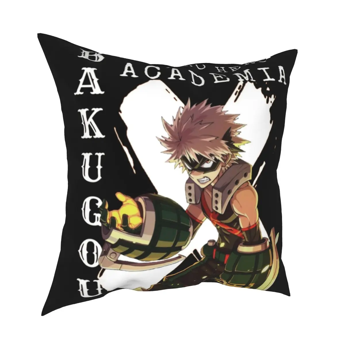 

Наволочка Boku No My Hero моя геройская Академия Katsuki наволочка для подушки декоративный Аниме Манга комикс наволочка для подушки Чехол для дома 40x40 см