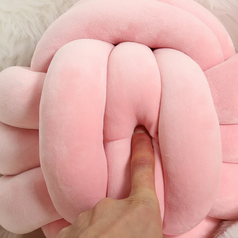 Soft Knot Pillow Ball Cushions Bed Stuffed Pillow Home Decor Cushion Ball Plush Throw Knotted Pillow
Soft Knot Pillow Ball Cushions Bed Stuffed Pillow Home Decor Cushion Ball Plush Throw Knotted Pillow