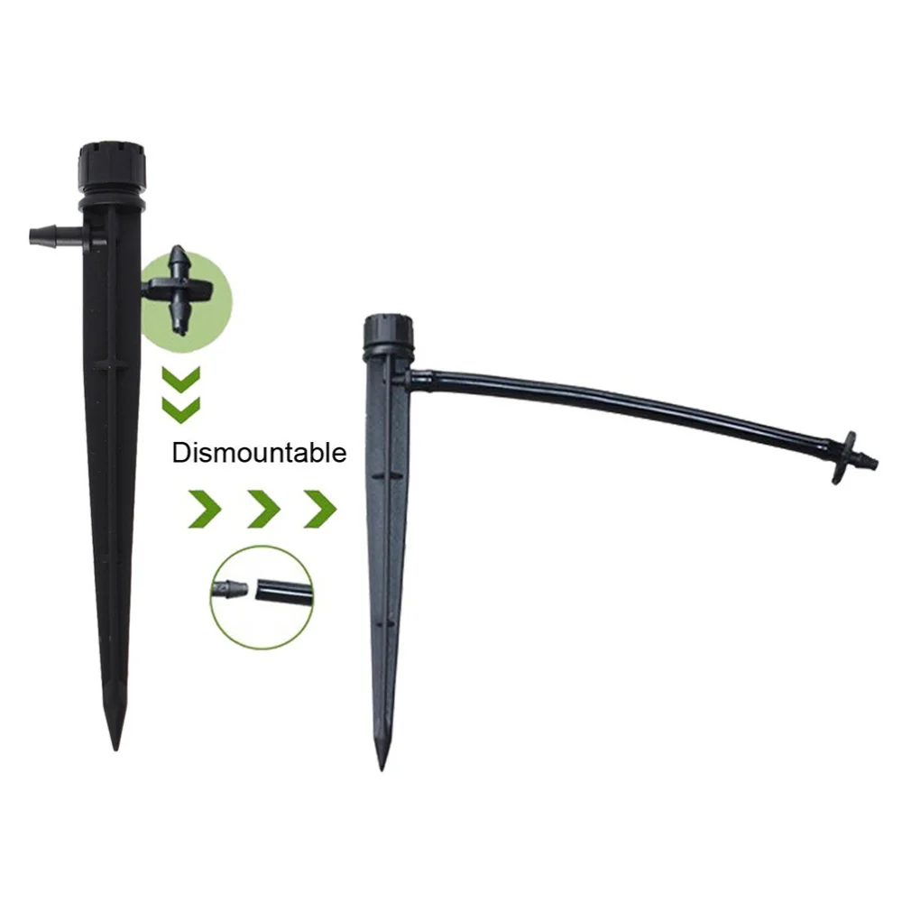 50pcs 13cm Adjustable Irrigation Sprinkler Emitters On Stake Water Dripper (Black)
50pcs 13cm Adjustable Irrigation Sprinkler Emitters On Stake Water Dripper (Black)
