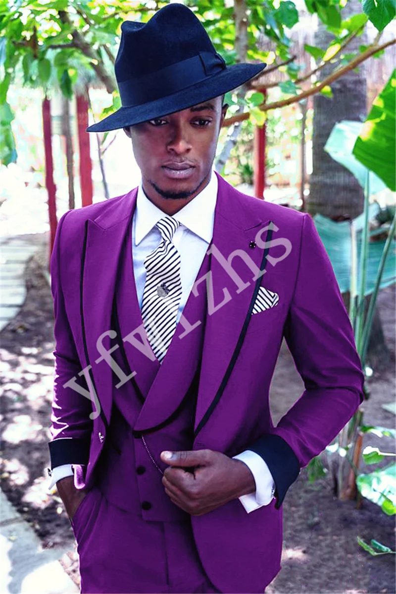 New Arrival One Button Groomsmen Peak Lapel Groom Tuxedos Men Suits Wedding/Prom Best Man Blazer ( Jacket+Pants+Vest+Tie) B66
New Arrival One Button Groomsmen Peak Lapel Groom Tuxedos Men Suits Wedding/Prom Best Man Blazer ( Jacket+Pants+Vest+Tie) B66