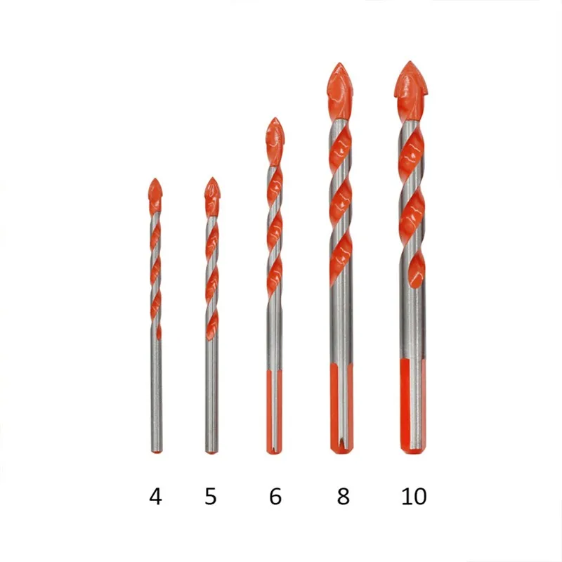 5/7 Pcs Drill Bits Multifunctional Ceramic Wall Drill Bit Set Anti-skid Shank Alloy Hole Opener Tile Glass Brick Wall Wood
5/7 Pcs Drill Bits Multifunctional Ceramic Wall Drill Bit Set Anti-skid Shank Alloy Hole Opener Tile Glass Brick Wall Wood