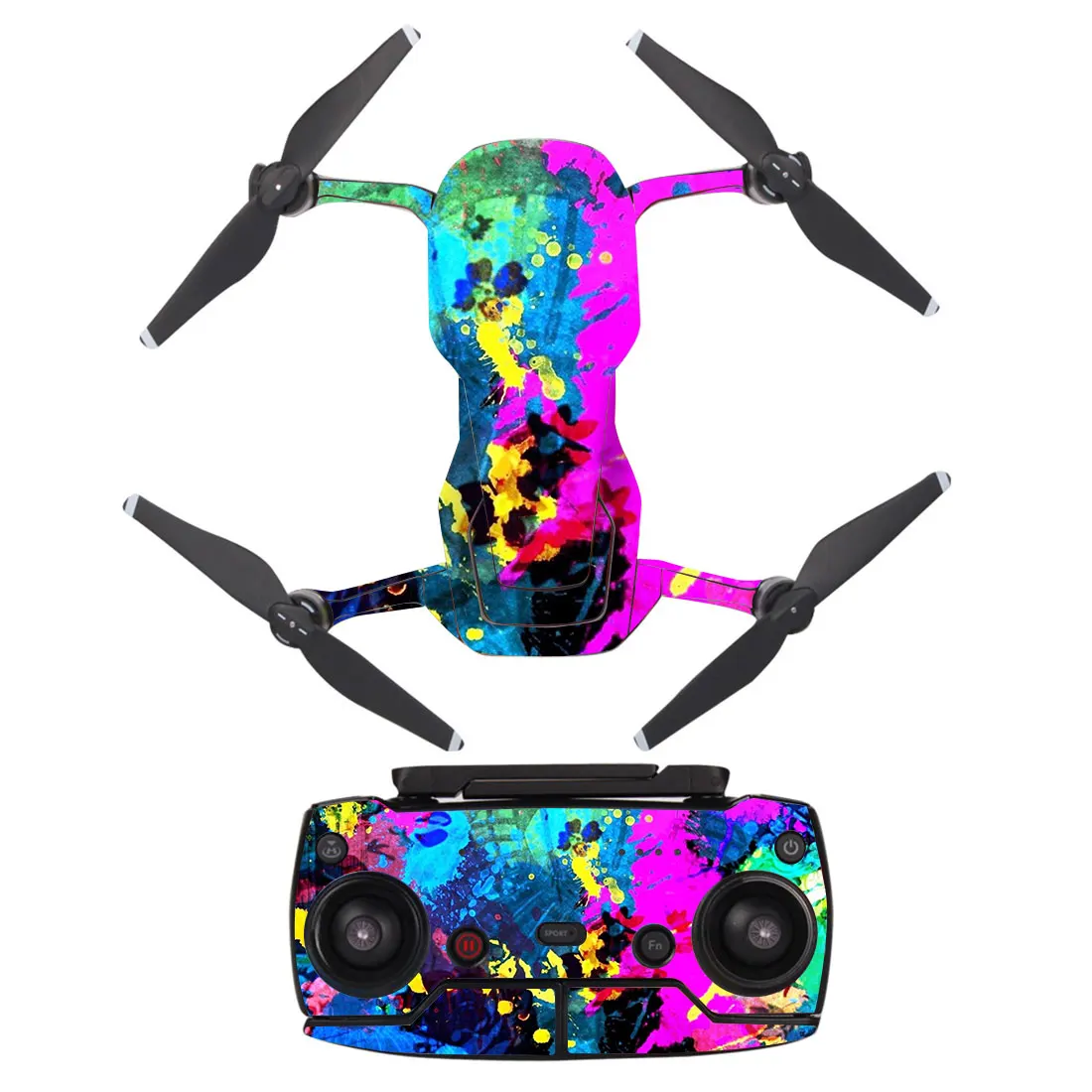 

Fashion Style Decal Vinyl Skin Sticker For DJI Mavic Air Drone + Remote Controllers + 3 Batteries Protection Film Cover