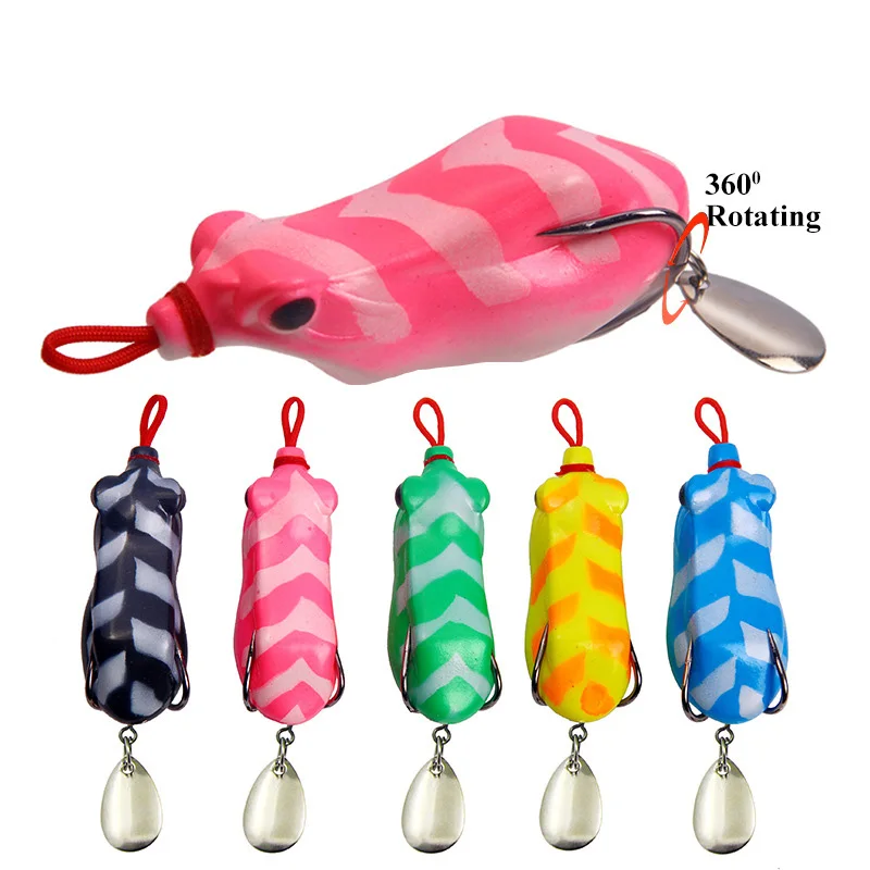 New Bionic Double Propeller Thunder Frog Fishing Lure 65Mm/12G Floating Soft Lure Carp Fishing Artificial Crankbait Minnow Lures
New Bionic Double Propeller Thunder Frog Fishing Lure 65Mm/12G Floating Soft Lure Carp Fishing Artificial Crankbait Minnow Lures