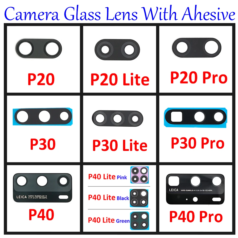10Pcs,Original Rear Back Camera Glass Lens With Ahesive For Huawei P50 P40 P30 Lite P20 Pro P40 Lite 5G / E Replacement Parts
10Pcs,Original Rear Back Camera Glass Lens With Ahesive For Huawei P50 P40 P30 Lite P20 Pro P40 Lite 5G / E Replacement Parts