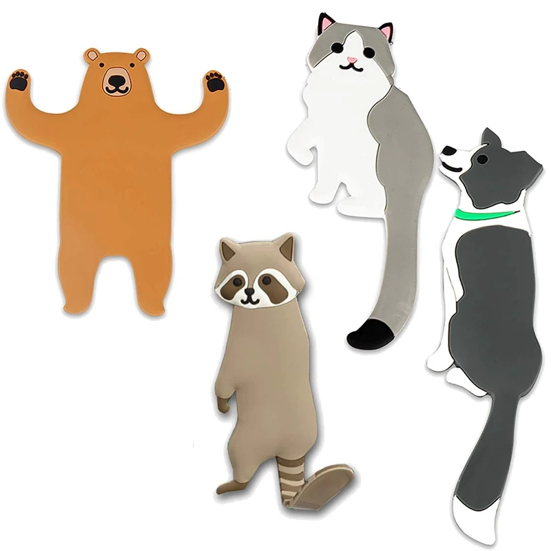 Animal Decorative Wall Hooks,4 Pack Adhesive Hangers,Self-Adhesive Hooks,Waterproof and Reusable,for Towel Keys Hat
Animal Decorative Wall Hooks,4 Pack Adhesive Hangers,Self-Adhesive Hooks,Waterproof and Reusable,for Towel Keys Hat