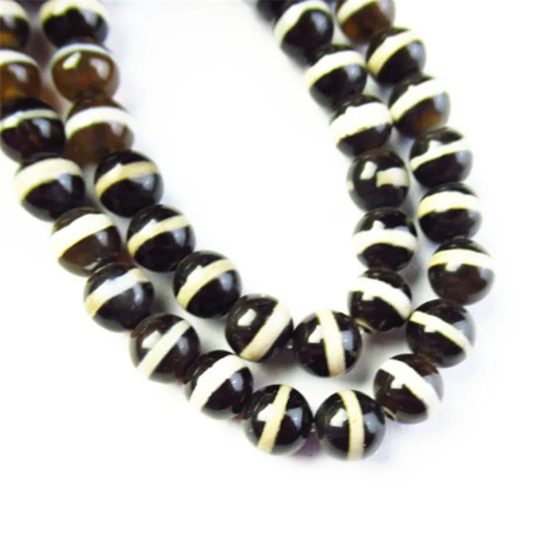 (Free Shipping) 1Strand 20g Black Tibet Agates Heaven Eye Round Ball 6mm Loose Beads 15.5 " SK60267
(Free Shipping) 1Strand 20g Black Tibet Agates Heaven Eye Round Ball 6mm Loose Beads 15.5 " SK60267