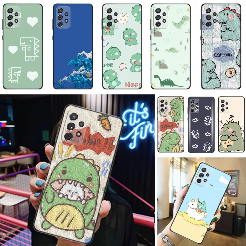 Cute Couples Dinosaur Funny Flowers Color Painting Phone Case For Samsung Galaxy A52 4G 5G A72 Back Cover Carcasa Coque
Cute Couples Dinosaur Funny Flowers Color Painting Phone Case For Samsung Galaxy A52 4G 5G A72 Back Cover Carcasa Coque