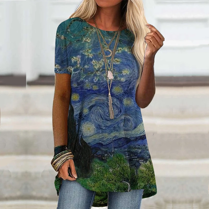 2021 spring new fashion women's short sleeve digital printing starry sky flower t-square y2k crop top camisetas de mujer
2021 spring new fashion women's short sleeve digital printing starry sky flower t-square y2k crop top camisetas de mujer